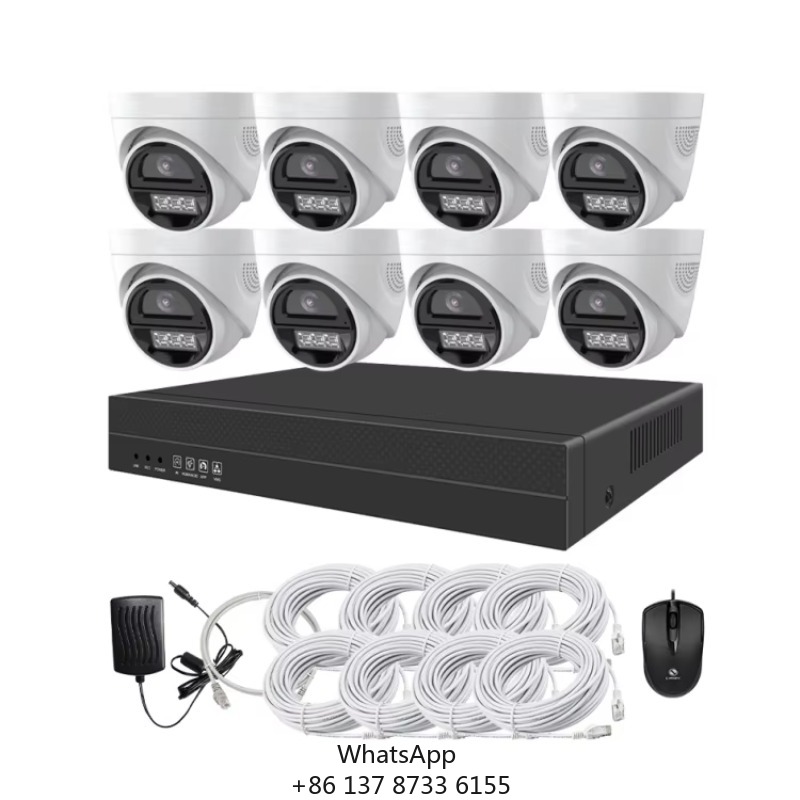 Home Security And Camera System - CCTVカメラキット 4ch/8ch フルHD 屋外防水カメラ NVRキット コンボ