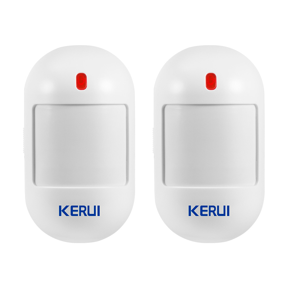 Home Security Battery - KERUI ワイヤレス PIR モーションセンサー赤外線検出器警報バッテリー付き W202 W181