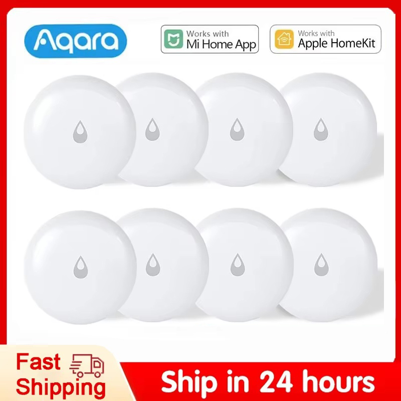 Home Security Xiaomi - Aqara 漏水センサー ZigBee 水浸漬検出器アラームセキュリティ浸漬センサースマートホーム Xiaomi Mi
