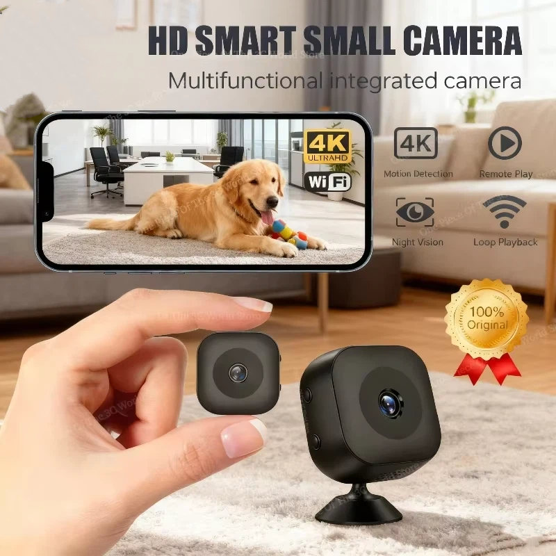 Home Security Monitoring Service - 4K HD セキュリティカメラ WiFi ワイヤレス 広角