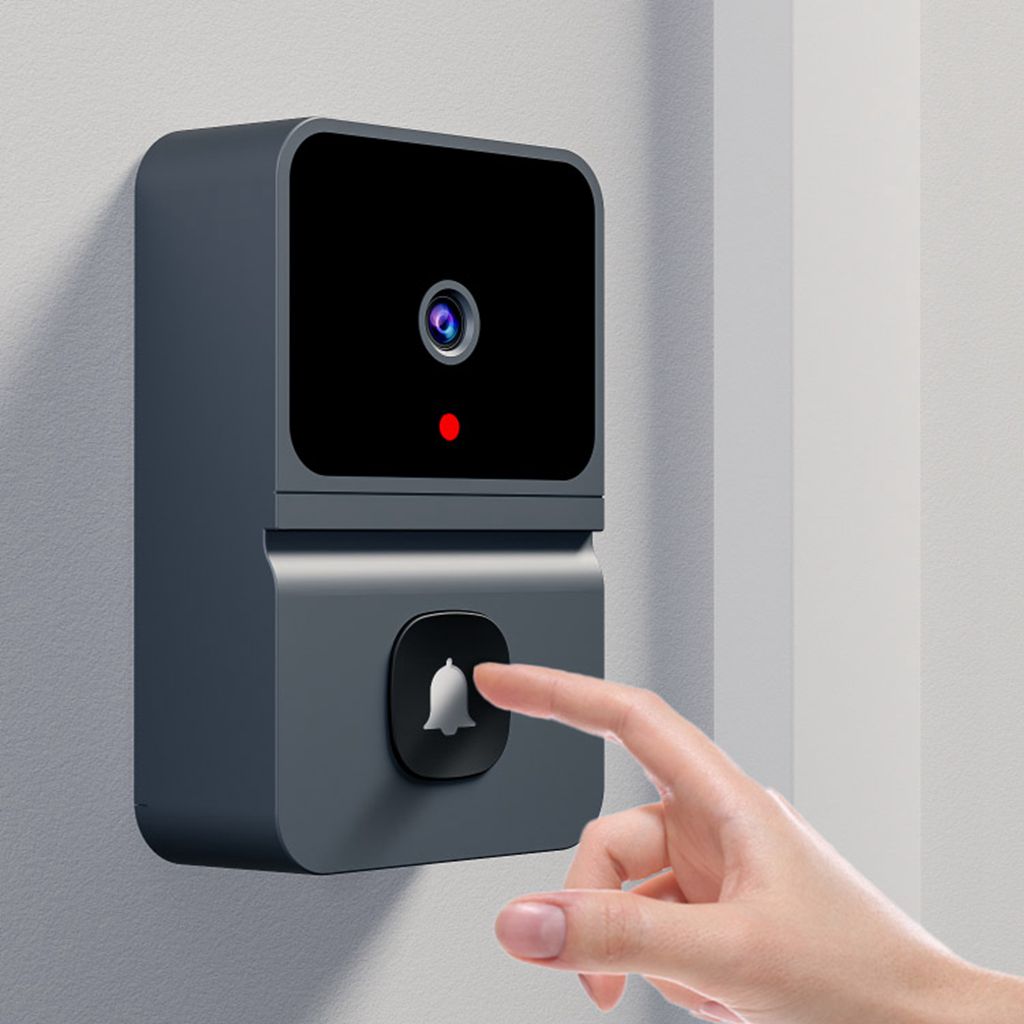 Home Security La - 屋外用Wifi付きワイヤレスドアベル,HDカメラ,ナイトビジョン付きビデオインターホン,音声変更,家庭用