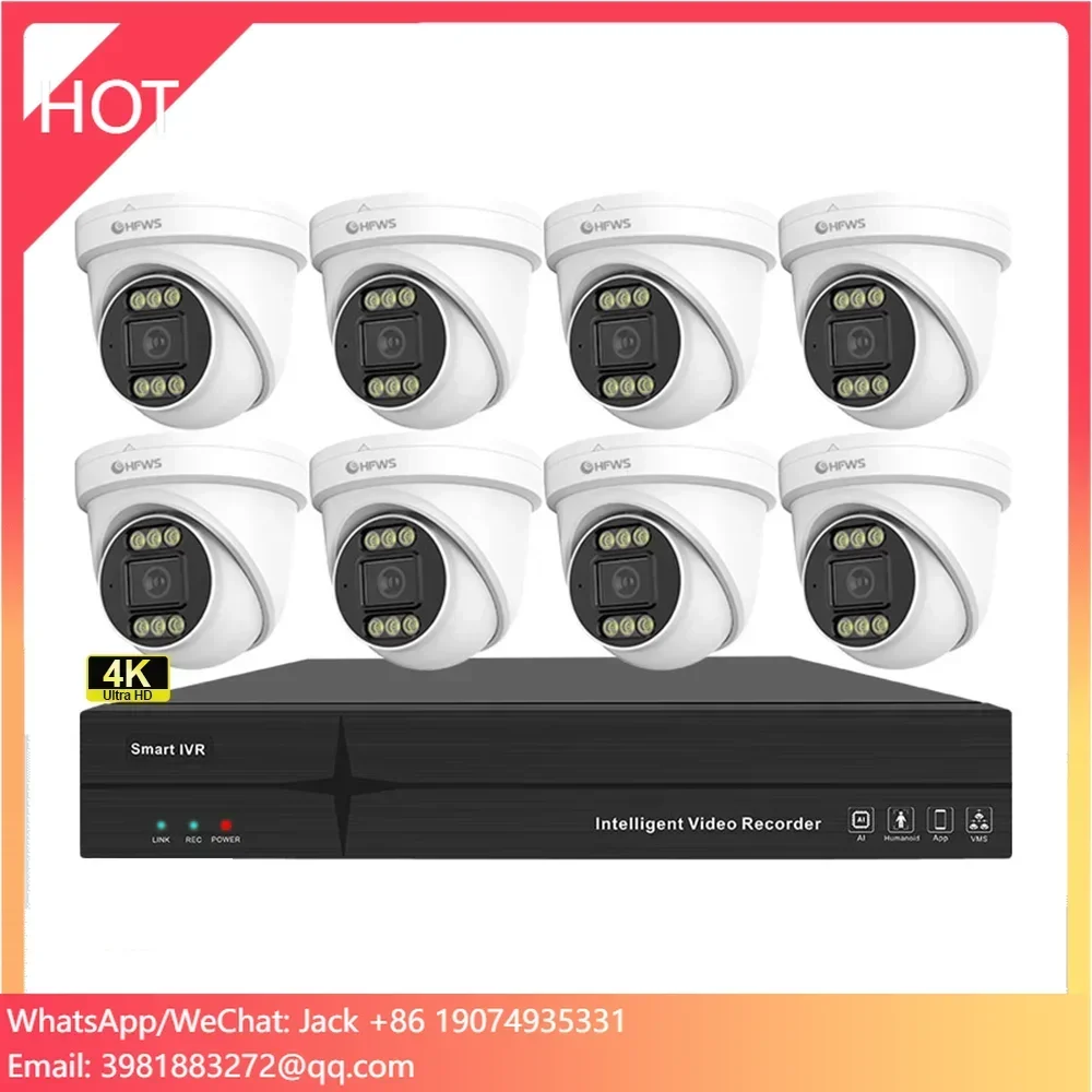 Home Security And Camera System - OEM 8MP 4K 25FPS PoE IPカメラ
