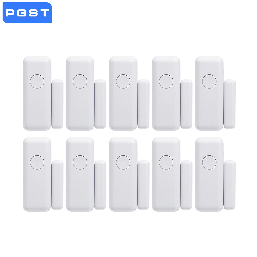 Window Alarm Sensor - 433mhz ワイヤレス窓ドア磁気警報センサードア検出器スマートホームセキュリティシステム用セキュリティ保護 умный д