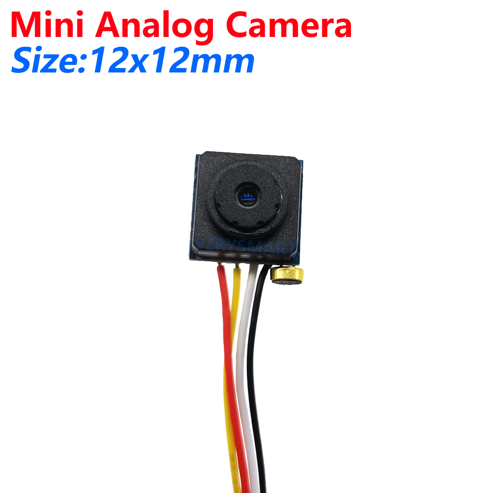 Home Security And Camera System - 700TVL cvbs 12*12ミリメートルマイクロミニアナログカメラ3.6ミリメートルレンズhdビデオホームセキュリティ監視カメラ
