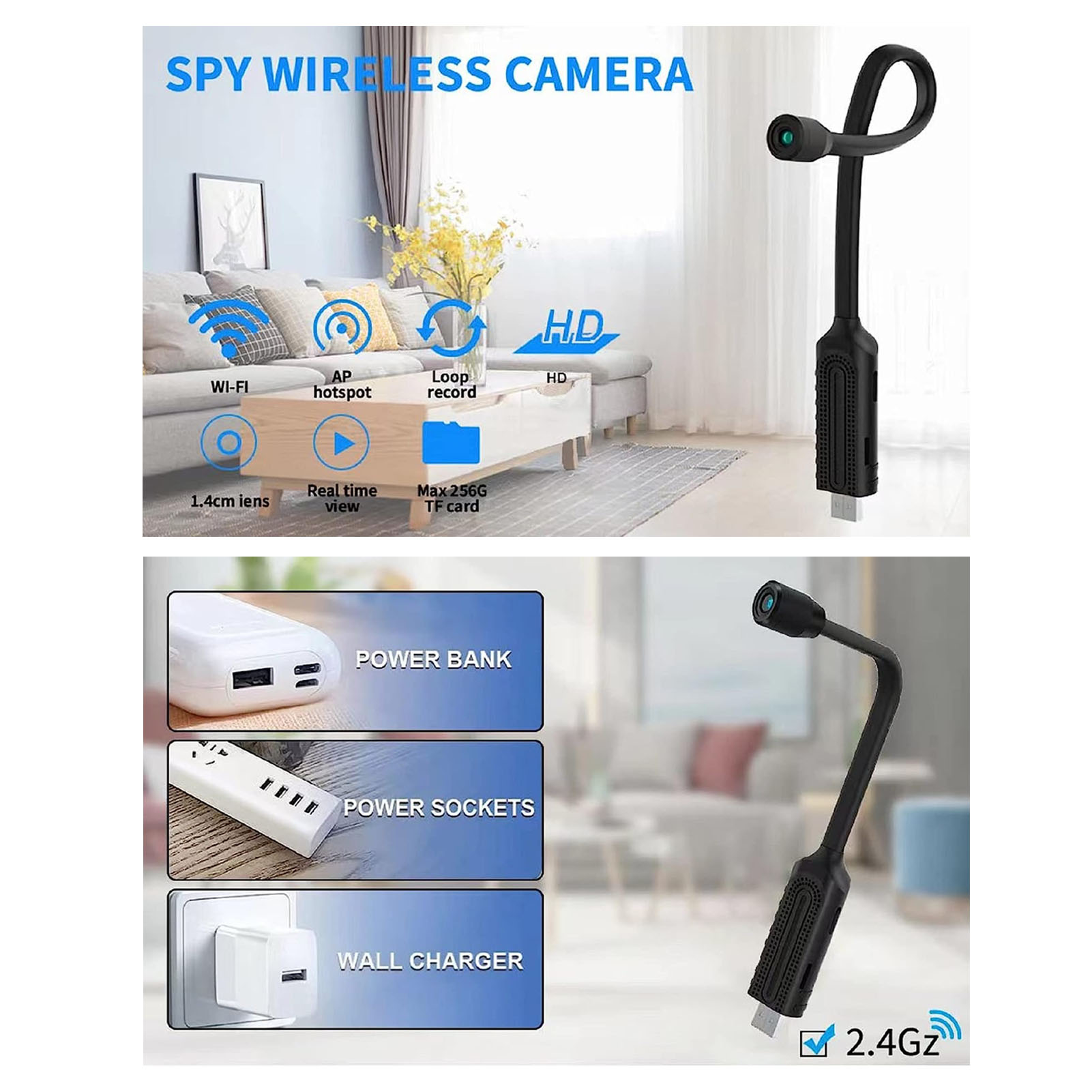 ミニwifiワイヤレスセキュリティカメラ,正確な色再現,家庭 - Home Security Monitoring Service のレビューと価格