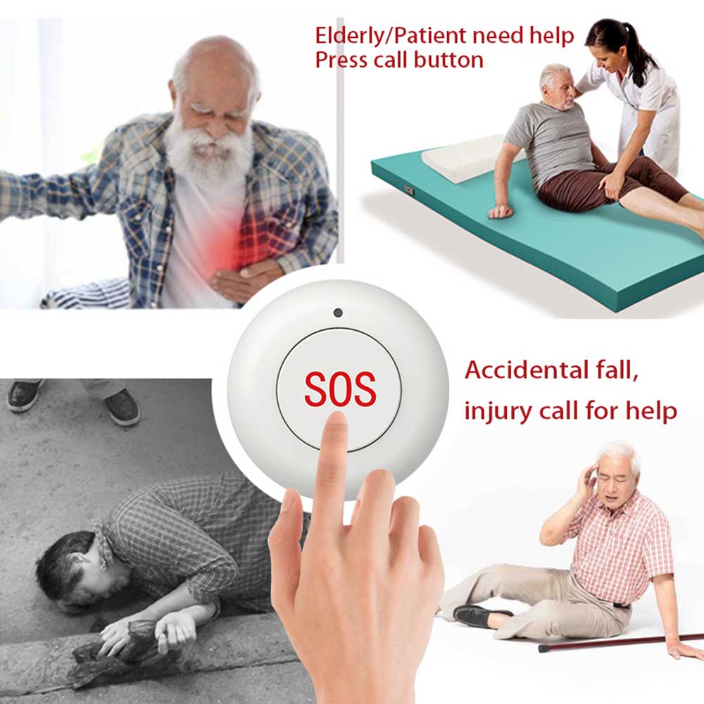 ワイヤレス SOS ボタンスマートホームゲートセキュリティド - Home Security Business のレビューと価格