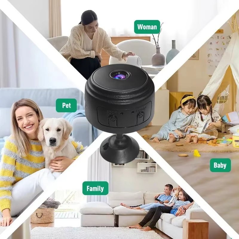 A9 ミニ WiFi HD 1080P セキュリティカメラワ - Home Security La のレビューと価格