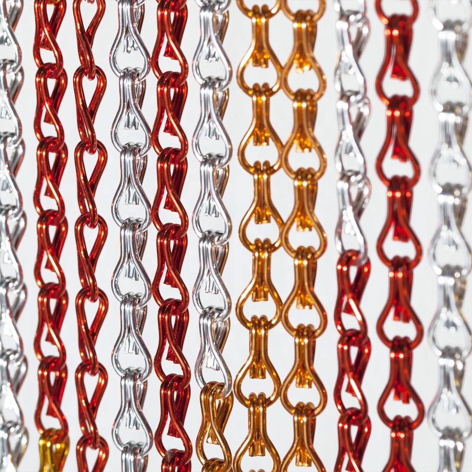 ドア用のスタイリッシュなアルミニウムチェーンフライスクリーン - Door Chain Guard のレビューと価格