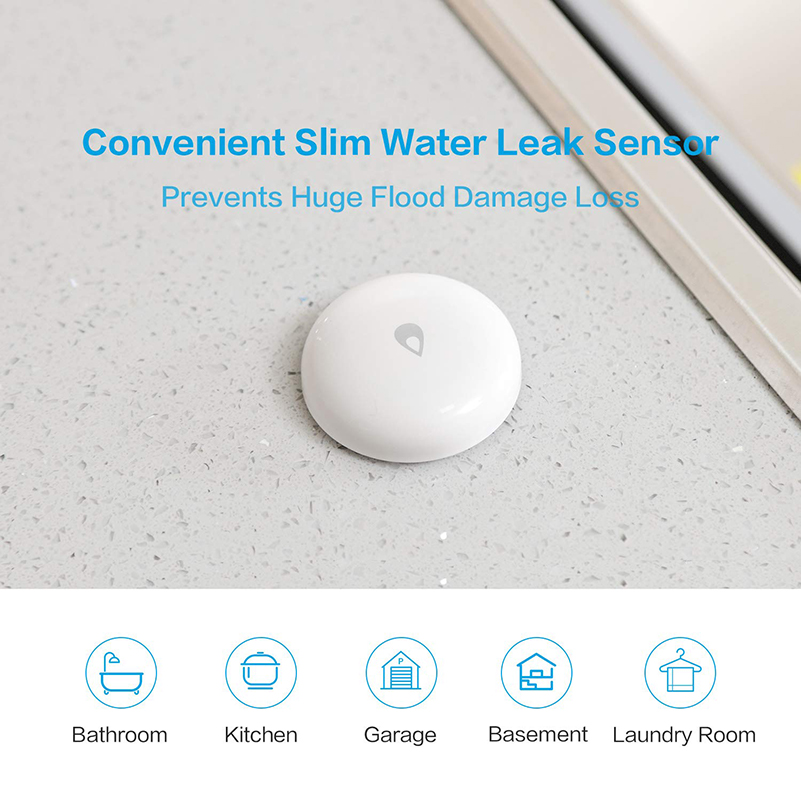 Aqara ZigBee 漏水センサー水浸漬床検出器アラーム - Home Security Xiaomi のレビューと価格