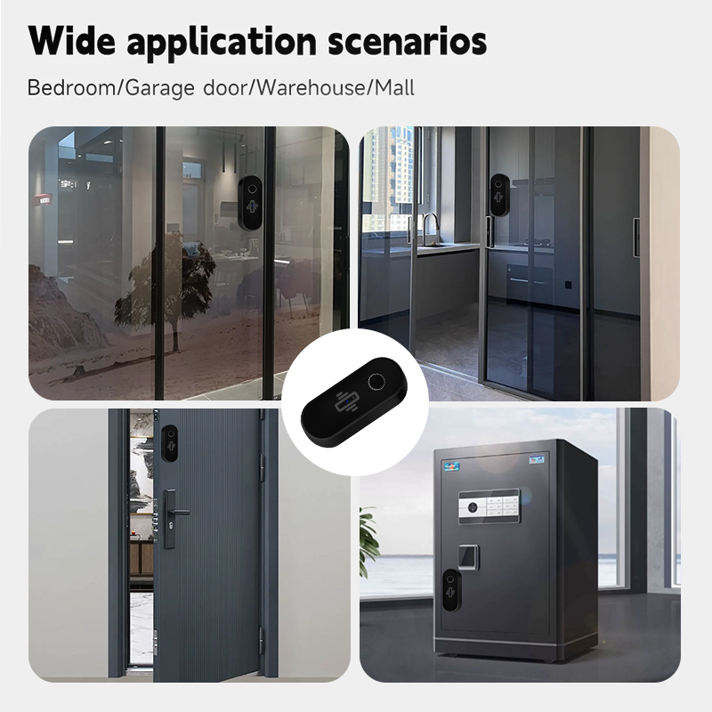 Tuya WiFi 振動検出器ガラス破損センサーアラーム調整 - Window Alarm Sensor のレビューと価格