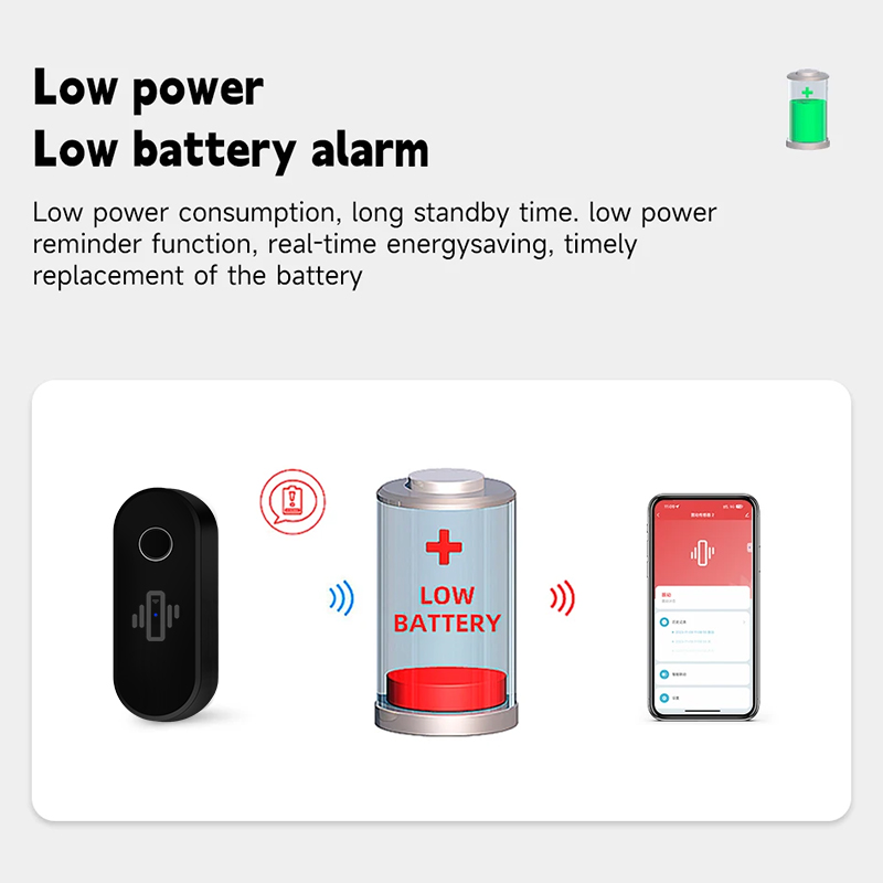 Tuya WiFi 振動検出器ガラス破損センサーアラーム調整 - Window Alarm Sensor のレビューと価格