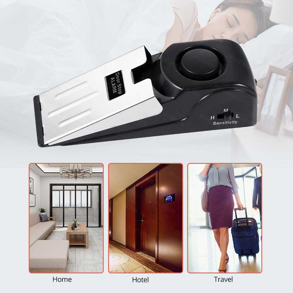 FUERS ドアストップアラームシステム 120dB 大音量 - Home Security Business のレビューと価格