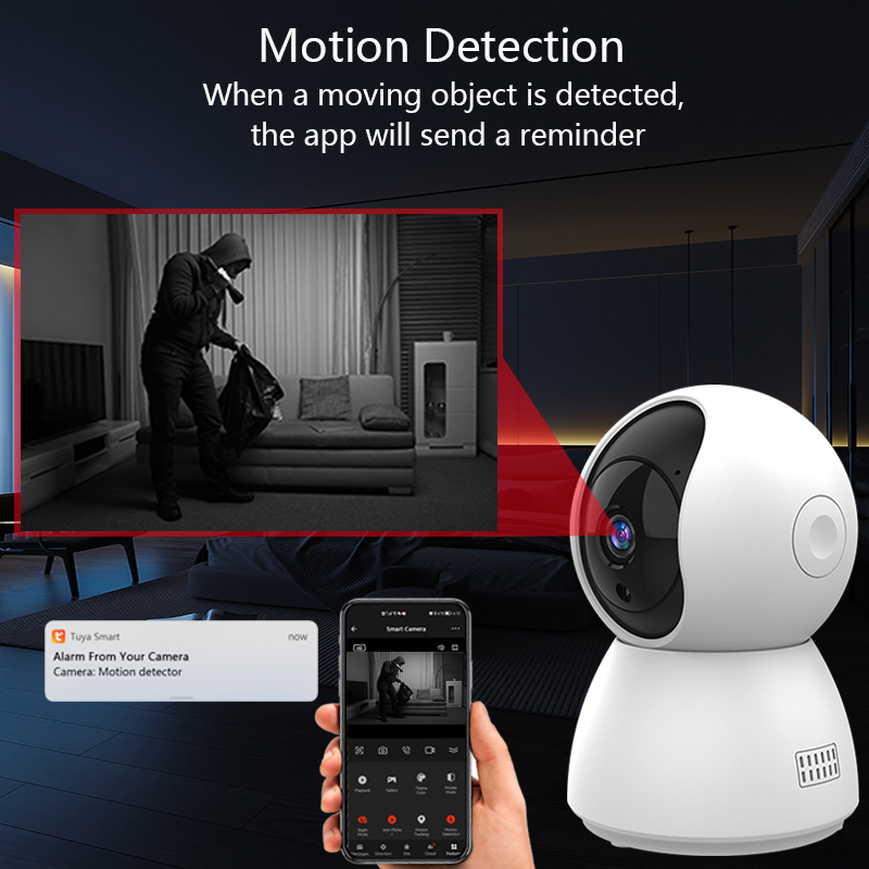 HD 4MP Tuya スマートミニ WiFi IP カメラ - Home Security Monitoring Service のレビューと価格