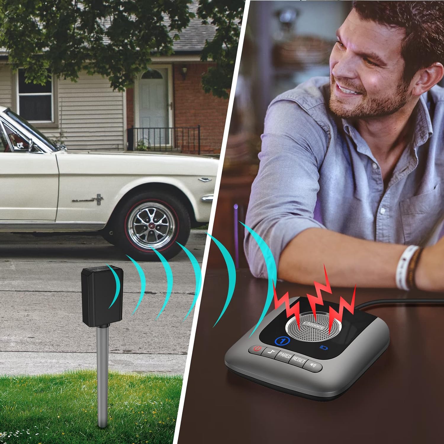 究極のホームセキュリティ長距離私道アラーム（車、動物、人を無 - Home Security Features のレビューと価格