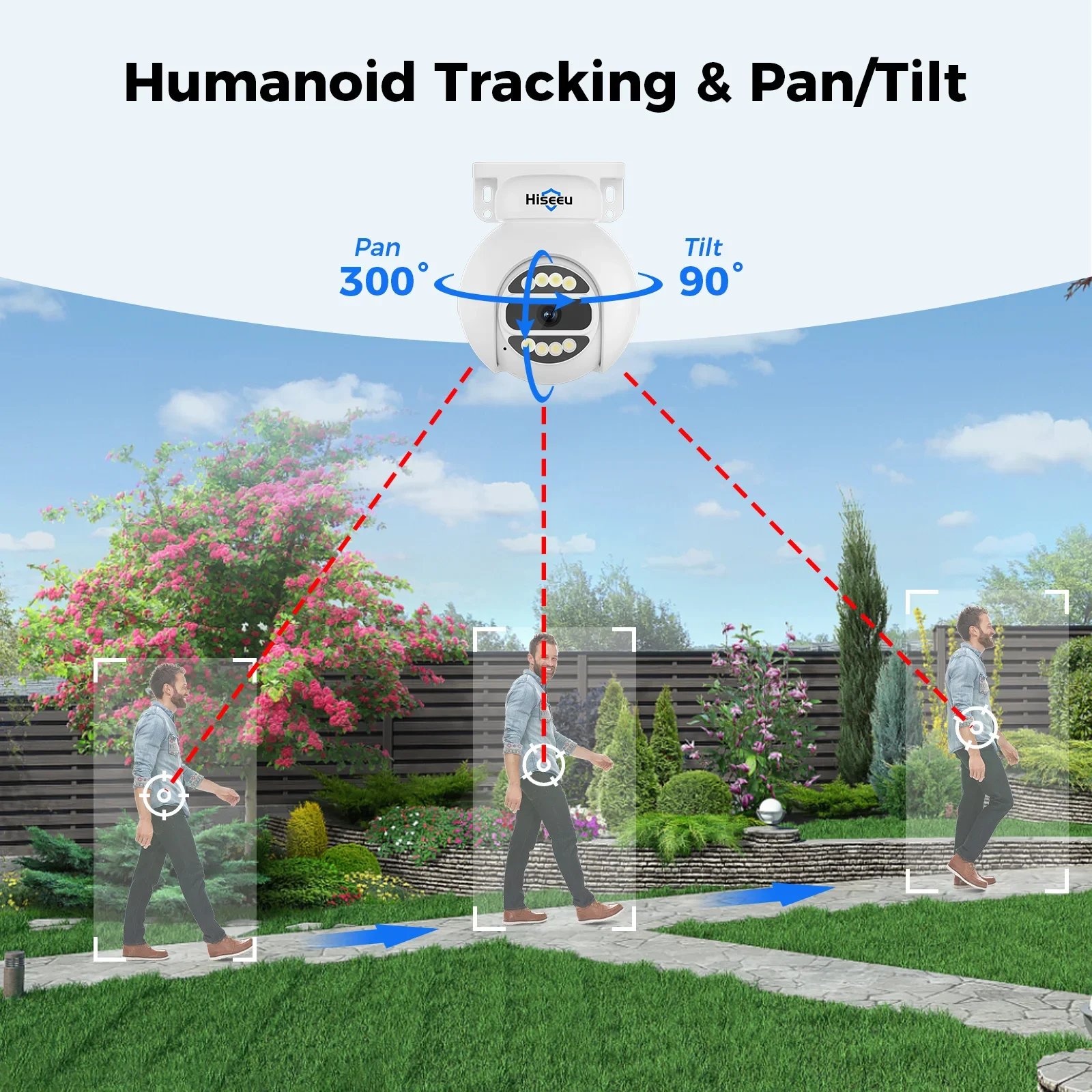 Hiseeu自動追跡5MP PoE NVR 16チャンネルキ - Home Security And Camera System のレビューと価格