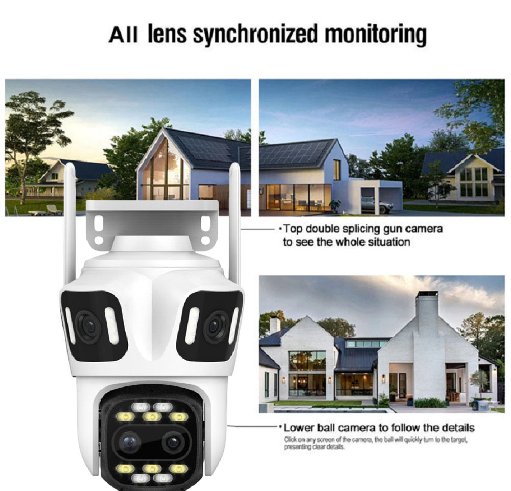 Uzoom 10K 16MP 屋外 PTZ WIFI IP  - Home Security Monitoring Service のレビューと価格