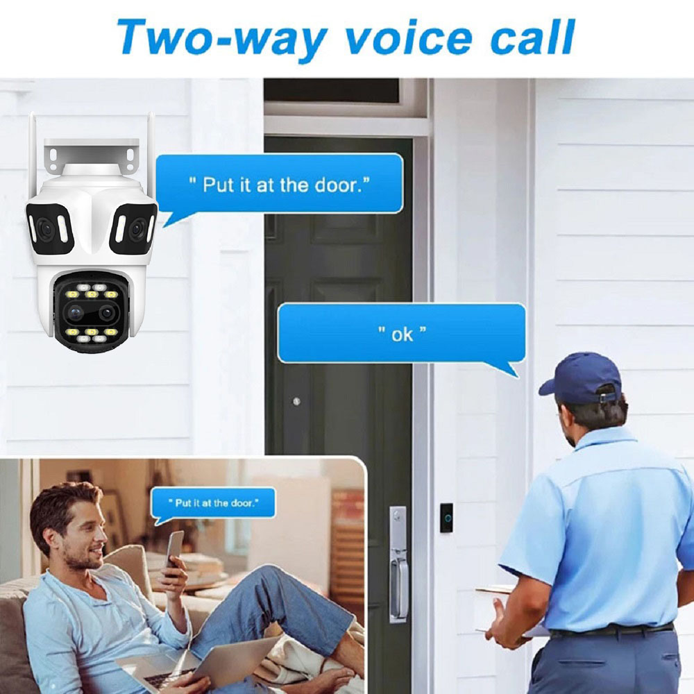 Uzoom 10K 16MP 屋外 PTZ WIFI IP  - Home Security Monitoring Service のレビューと価格