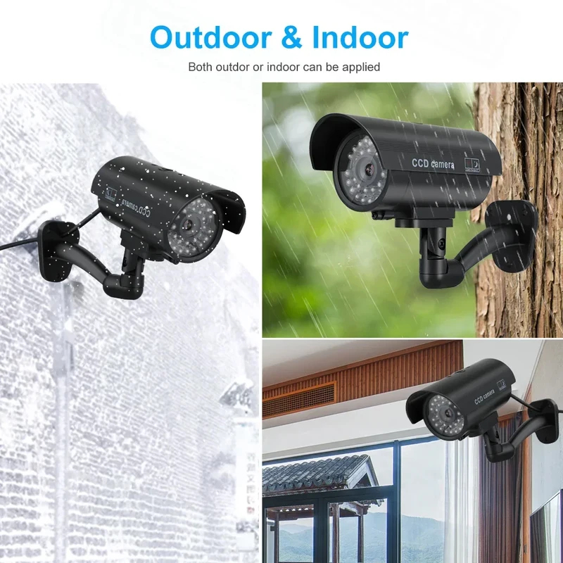 シミュレーション偽弾丸カメラダミーカメラ屋外LEDライトモニ - Home Security La のレビューと価格