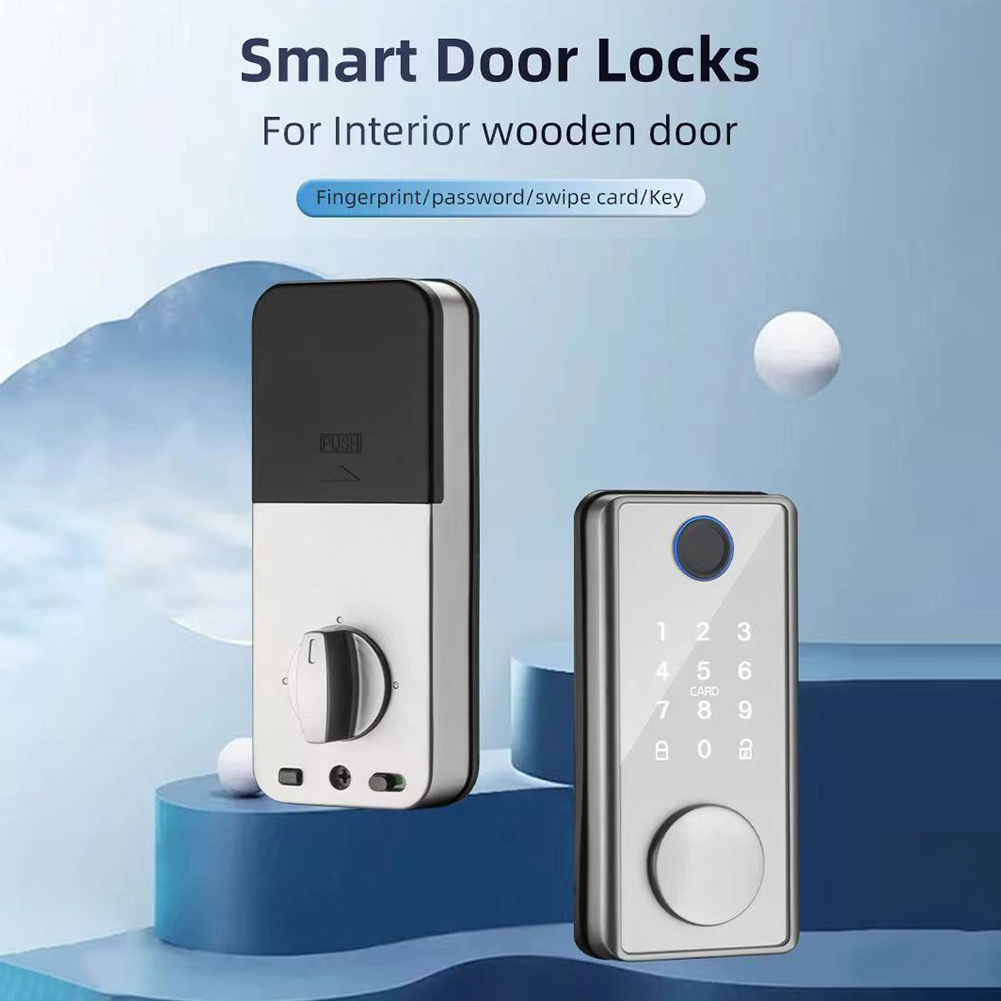 Tuya スマートドアロック指紋アクセス制御ホームセキュリテ - Home Security Battery のレビューと価格