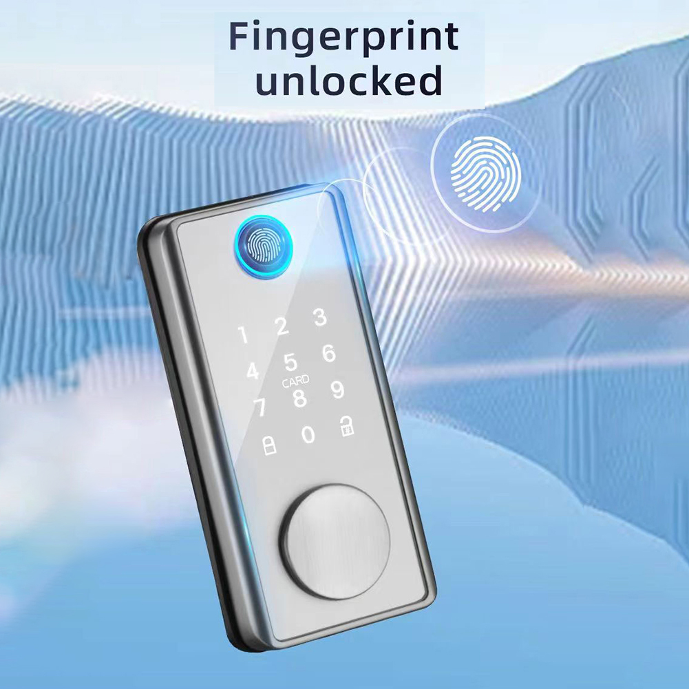 Tuya スマートドアロック指紋アクセス制御ホームセキュリテ - Home Security Battery のレビューと価格