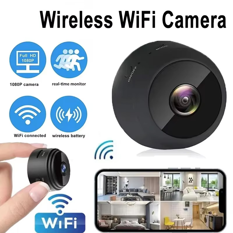 新しい A9 カメラ Wifi 1080p HD ワイヤレス - Home Security With Monitoring のレビューと価格