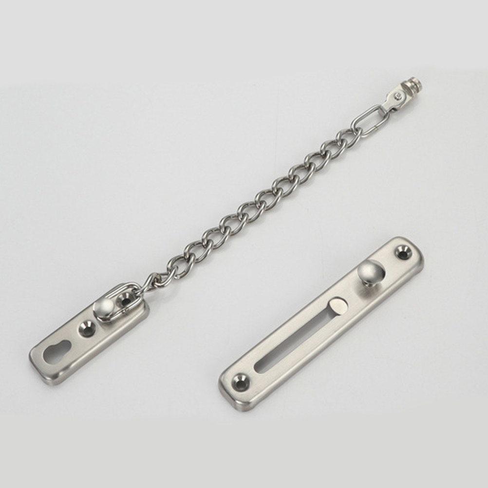 耐久性のあるステンレス製ドアチェーン、厚みのある安全ピンボル - Door Chain Guard のレビューと価格