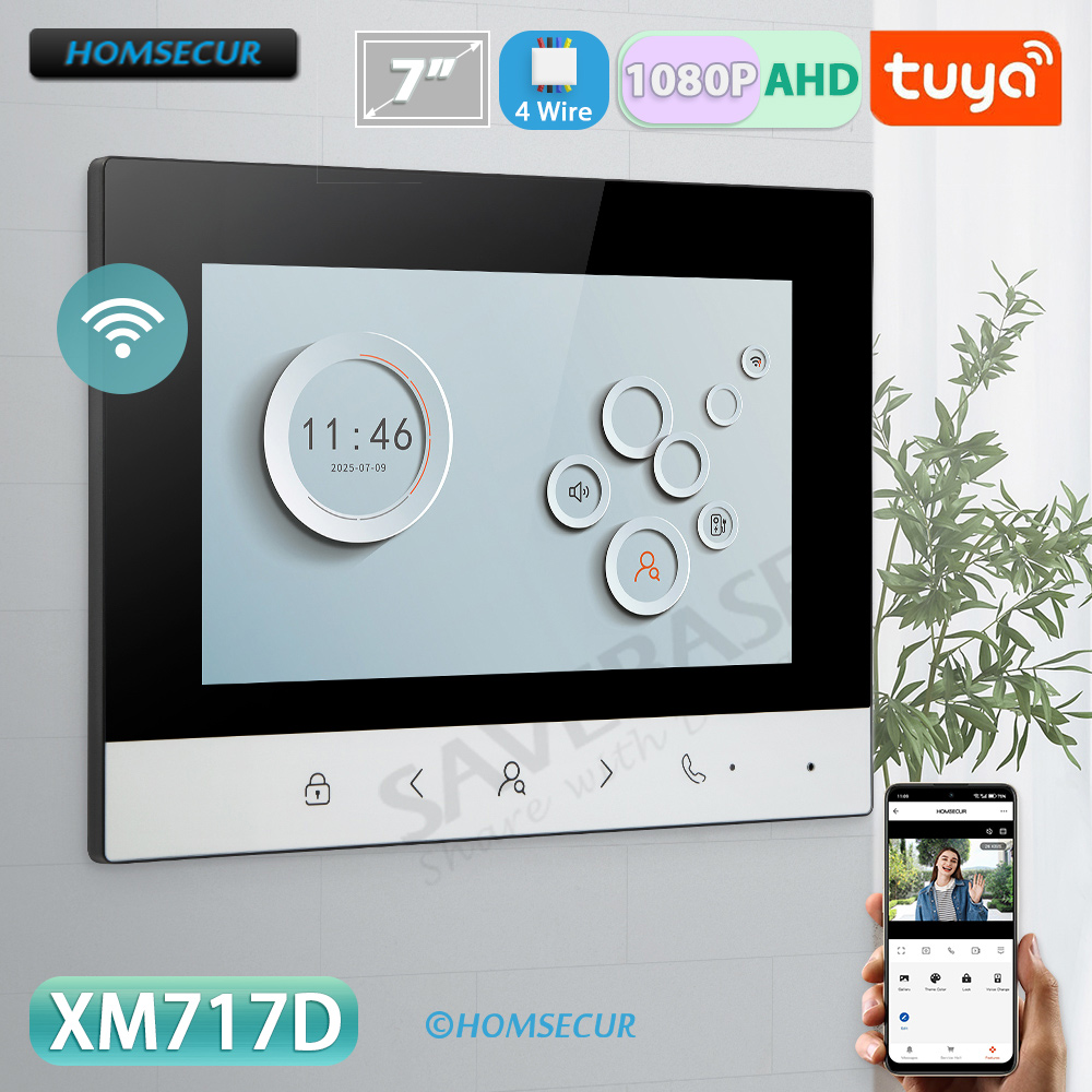 TuyaスマートWIFI屋内モニター 7インチ/10インチL - Home Security With Monitoring のレビューと価格