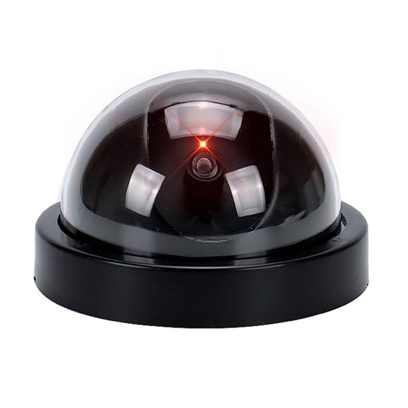 B63B-3X ダミー偽監視ドームカメラ、点滅LED付き、本 - Home Security Business のレビューと価格