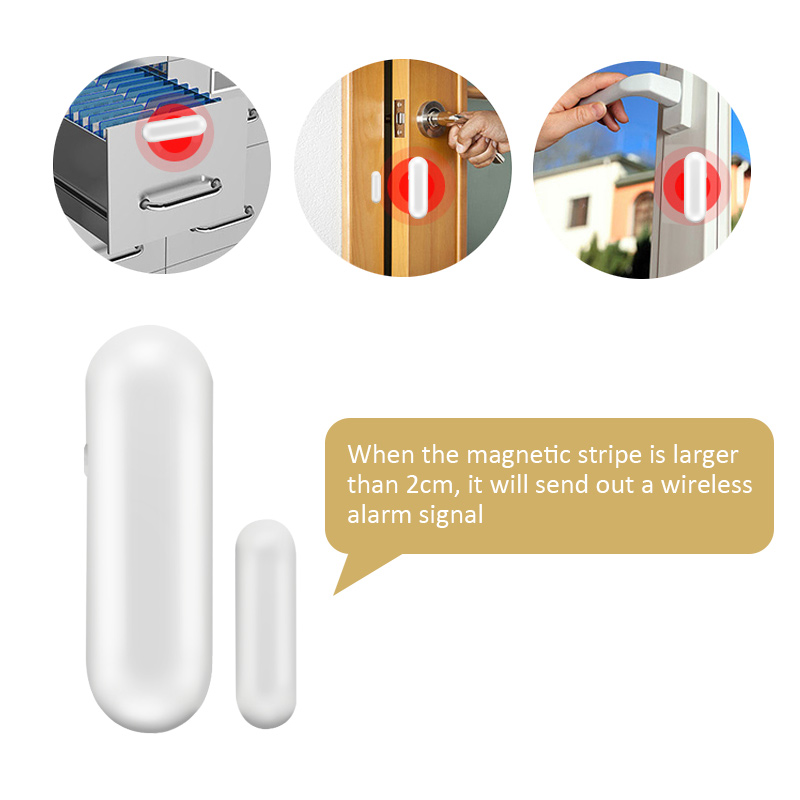 MD-211R ワイヤレス 433/868MHz 警報システ - Window Alarm Sensor のレビューと価格