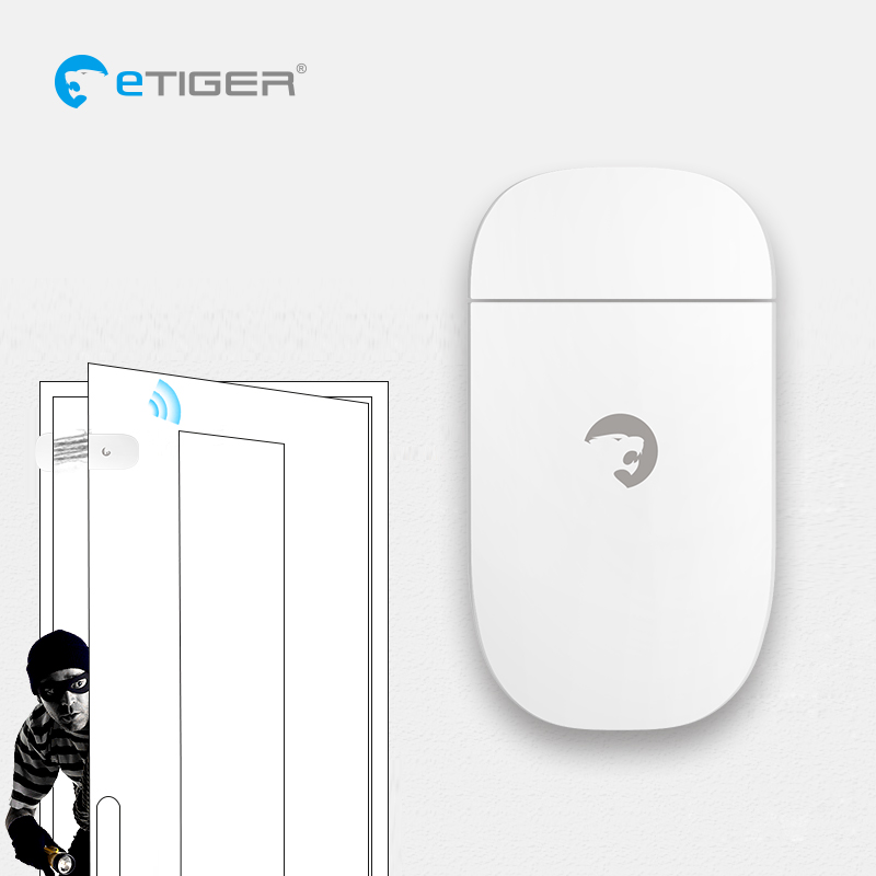 ETIGER ES-D3C ワイヤレスドア/窓 433MHz - Window Alarm Sensor のレビューと価格