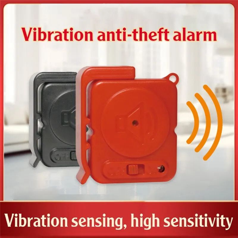 フル振動アラームセンサー 120dB 超薄型検知器 家庭用窓 - Window Alarm Sensor のレビューと価格
