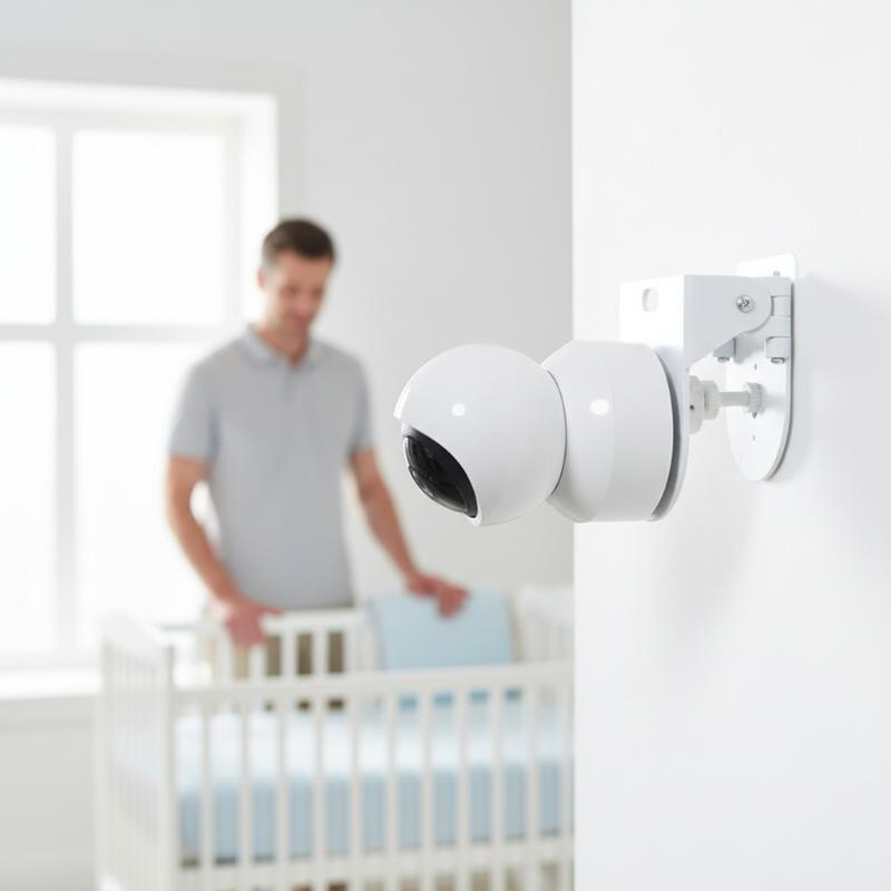 壁掛け式L字型PTZカメラブラケット、接着ベース付き、穴あけ - Home Security Tips のレビューと価格