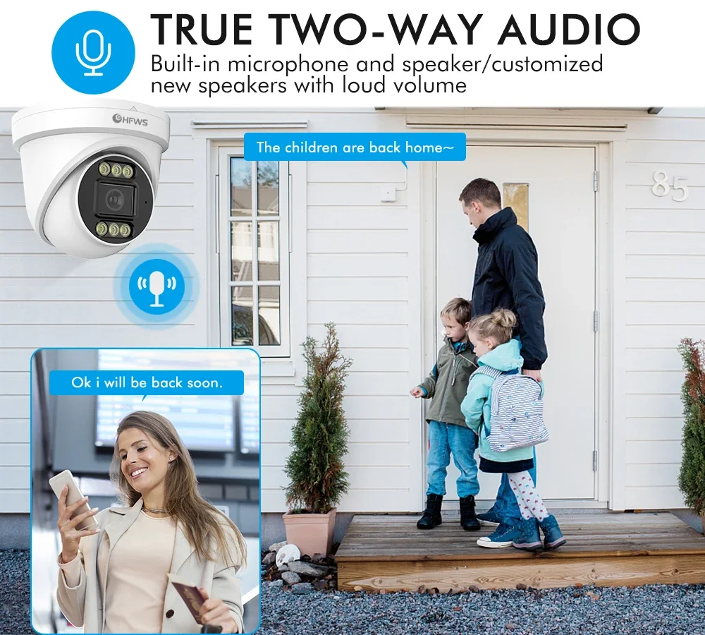 OEM 8MP 4K 25FPS PoE IPカメラ ドーム - Home Security And Camera System のレビューと価格