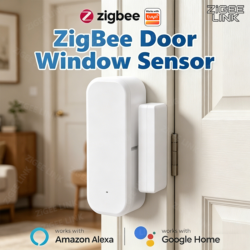 ZigBee ドア窓センサーゲート開閉検出器 Tuya スマ - Window Alarm Sensor のレビューと価格