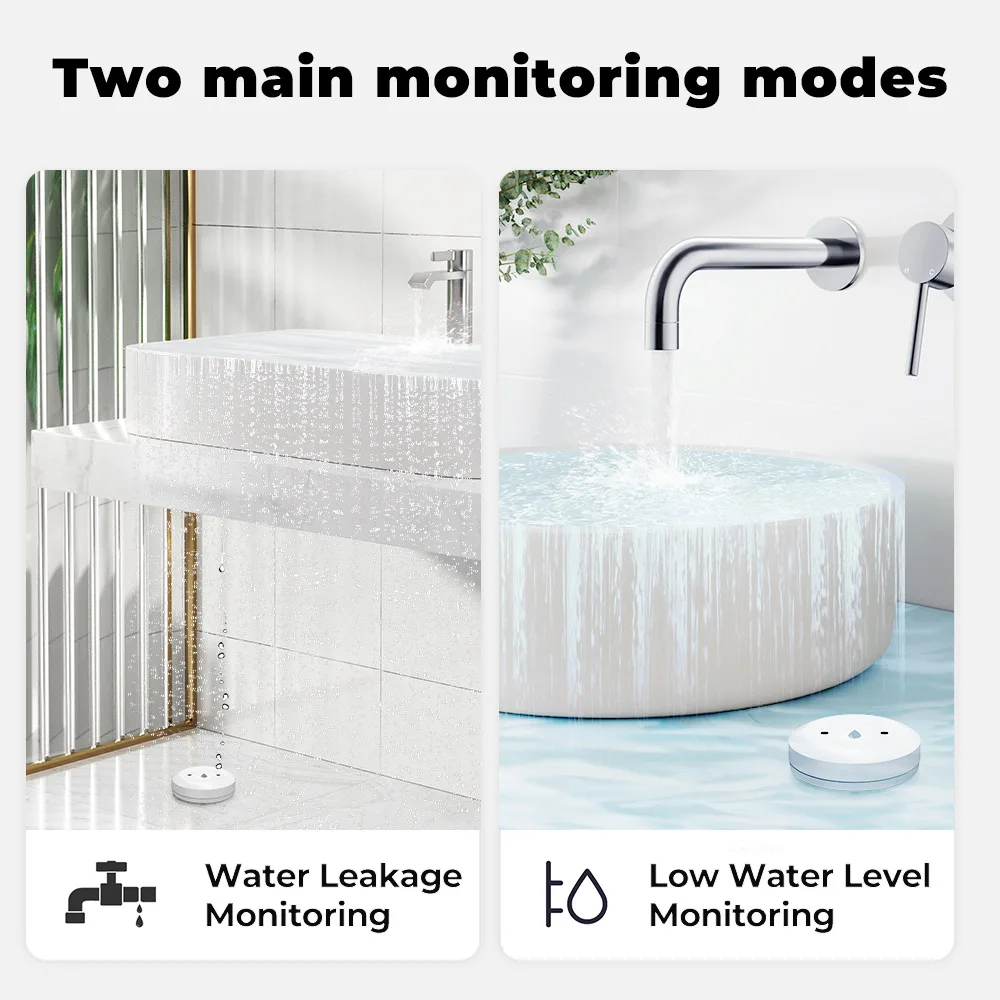 Tuya ZigBee 3.0 スマート水漏れセンサーオーバ - Home Security With Monitoring のレビューと価格