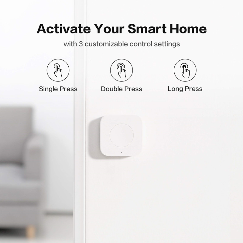 AqaraスマートスイッチセンサーキーコントロールボタンZi - Home Security Xiaomi のレビューと価格