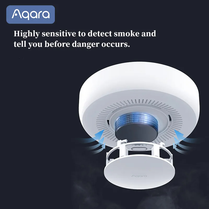 新しい Aqara 煙探知センサー Zigbee スマート火 - Home Security Xiaomi のレビューと価格