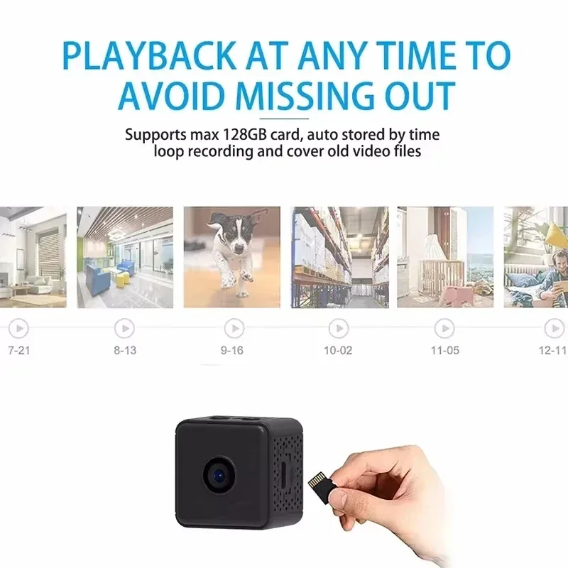 Xiaomi-ミニIP監視カメラ,ワイヤレスホームセキュリテ - Home Security La のレビューと価格