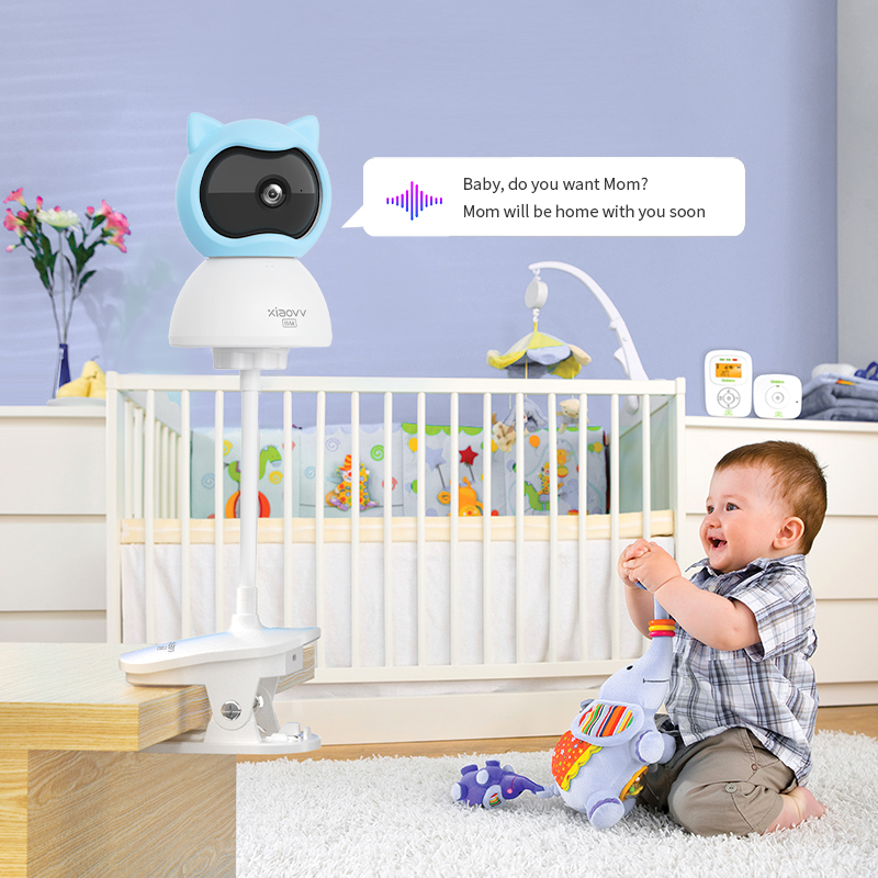 4MP WiFi対応 xiaovv 室内ベビーモニター 双方 - Home Security Monitoring Service のレビューと価格