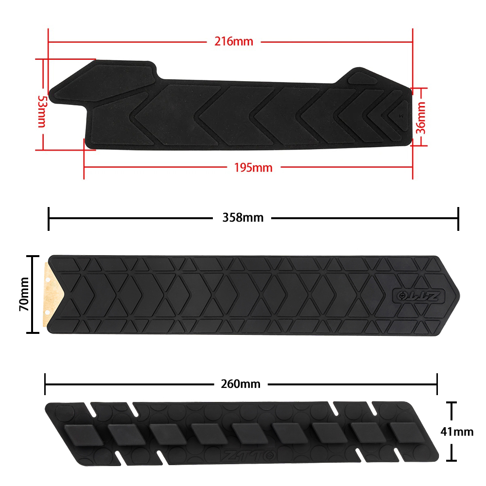 自転車フレームプロテクター,滑り止めステッカー,シリコンチェ - Door Chain Guard のレビューと価格