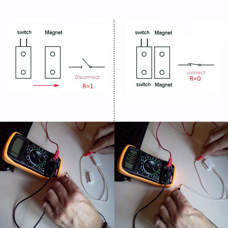 1/2/3/4/5/10/20 個 MC-38 有線ドアウィ - Window Alarm Sensor のレビューと価格