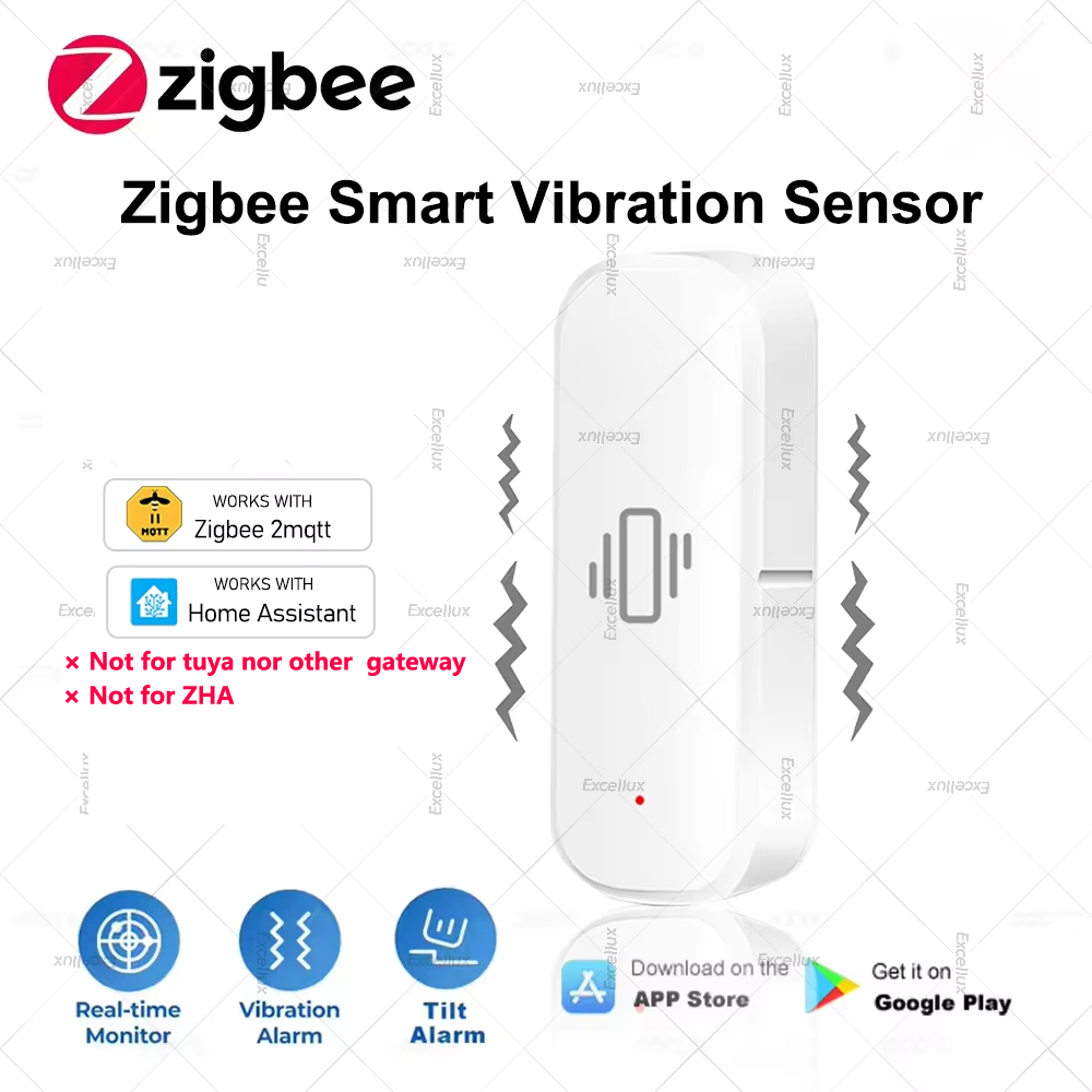Zigbee スマート振動センサーホームセキュリティ保護リア - Home Security With Monitoring のレビューと価格