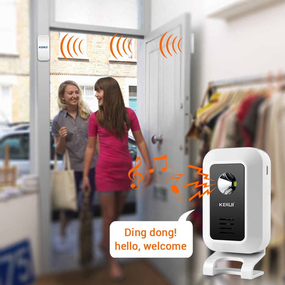 Kerui m7モーションセンサーセキュリティアラーム32曲 - Window Alarm Sensor のレビューと価格