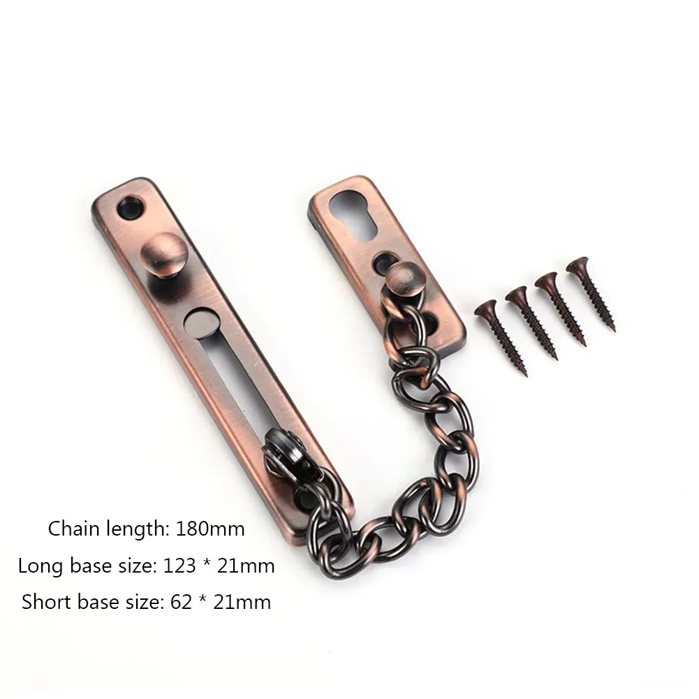 盗難防止ドアロックボルト安全チェーン、ホームラッチバックルガ - Door Chain Guard のレビューと価格