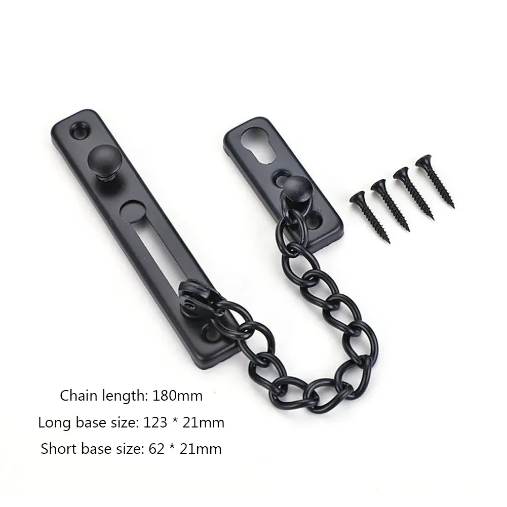 盗難防止ドアロックボルト安全チェーン、ホームラッチバックルガ - Door Chain Guard のレビューと価格