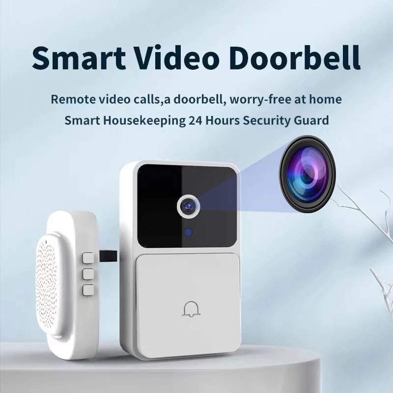 ホームセキュリティ用ワイヤレスWiFiビデオドアベル - H - Home Security Features のレビューと価格