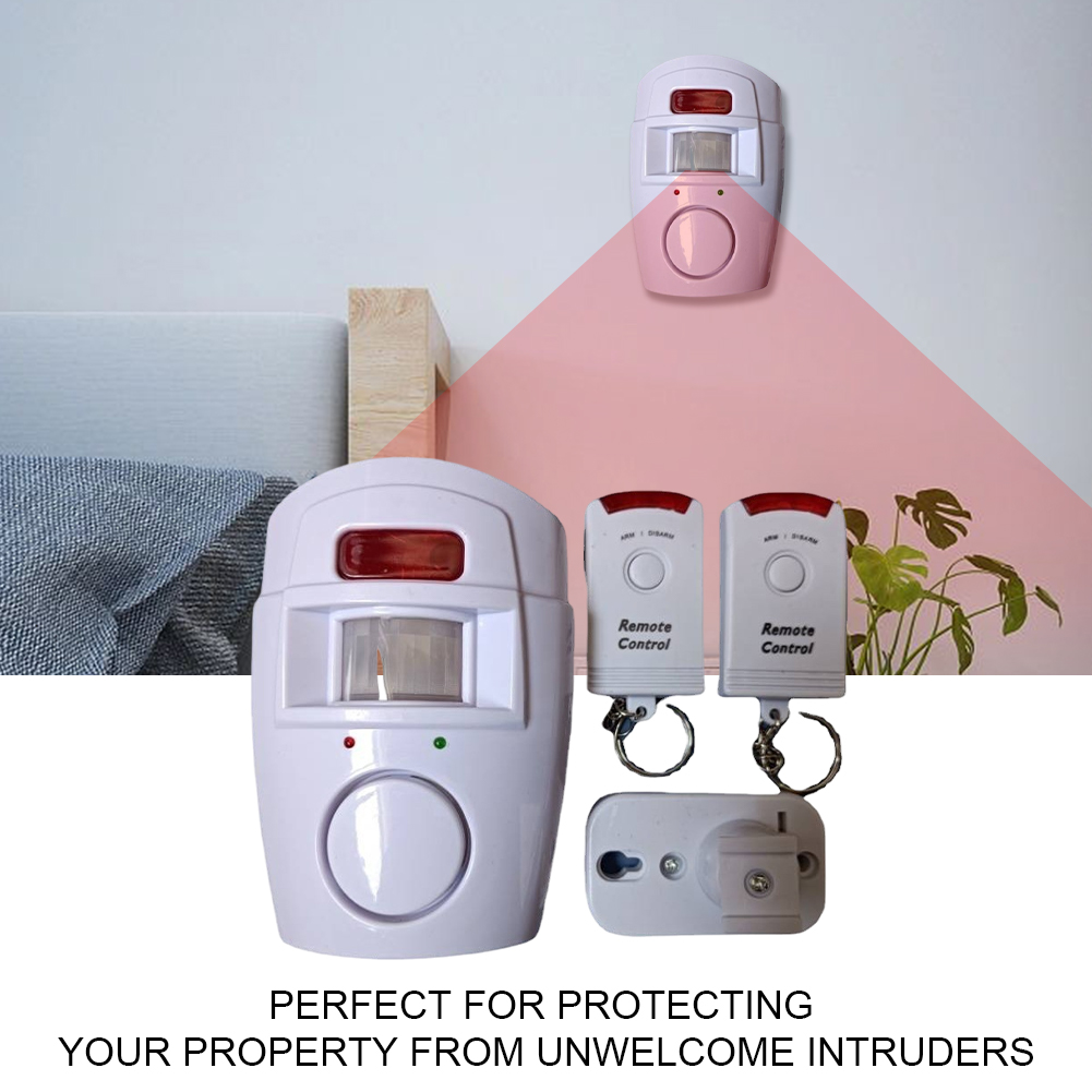 2つのリモコン,赤外線センサー,バッテリー駆動の家庭用セキュ - Home Security Battery のレビューと価格