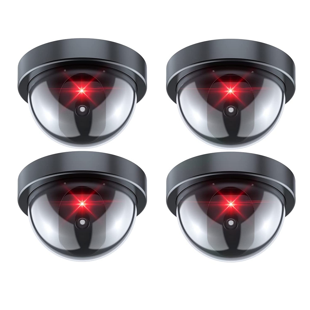 A55T ダミーセキュリティカメラ、赤色 LED ライト付き - Home Security And Camera System のレビューと価格