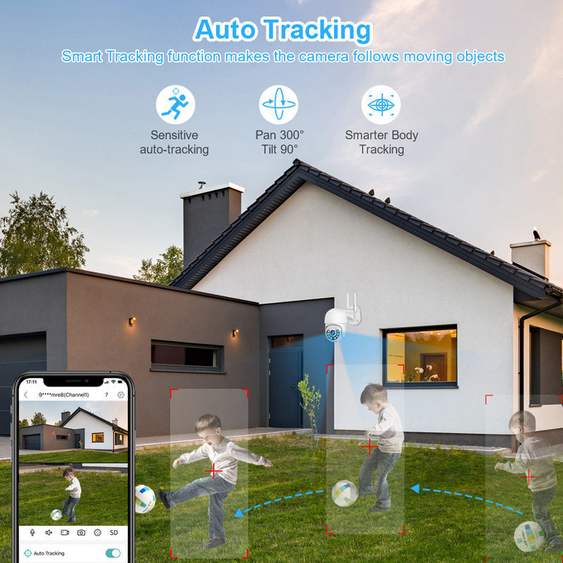 Smar 3MP ワイヤレス CCTV セキュリティカメラシ - Home Security La のレビューと価格