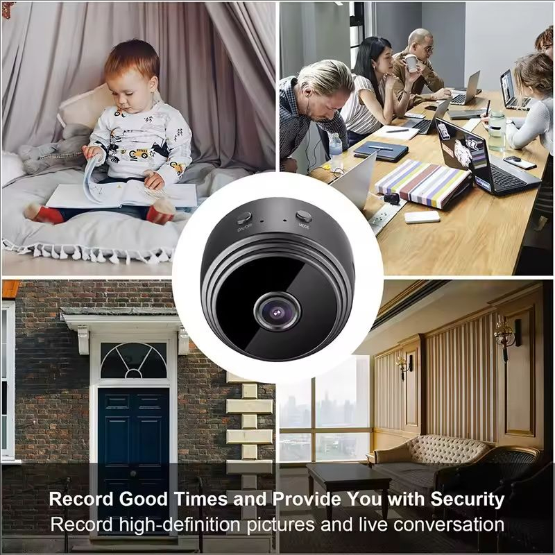 A9ミニカメラ WiFiワイヤレス監視セキュリティ保護リモー - Home Security La のレビューと価格